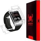 Skinomi&reg; TechSkin - Samsung Galaxy Gear Screen Protector + Full Body Skin Protector with Lifetime Replacement / Front & Back Premium HD Clear Film / Ultra Invisible and Anti-Bubble Crystal Shield