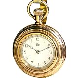 #AU9 Waltham Antique Pocket Watch Ladies 6 Size 12K Solid Gold Hunter Circa 1888 by Waltham