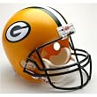Green Bay Packers Full Size "Deluxe" Replica NFL Helmet Green Bay Packers Full Size "Deluxe" Replica NFL Helmet