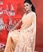 Light Peach Faux Georgette Chikankari Indian Ethnic Belly Dance Dress Wrap Sari Saree with Unstitched Blouse