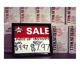 The Berlin Wall Bargain - A Piece of History Humor Photographic Poster Print by Michelle Calkins, 10x8