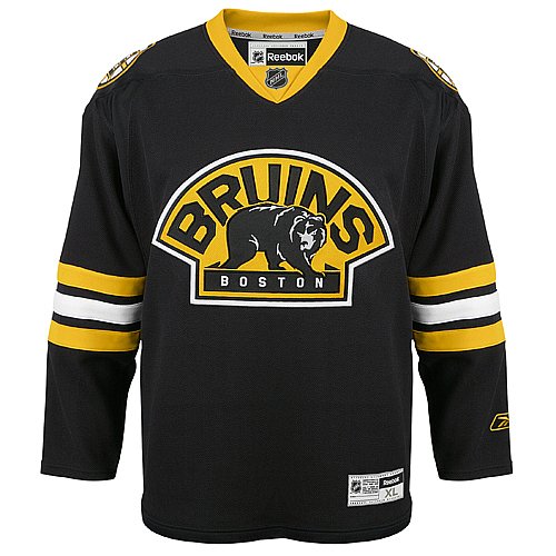 NHL Youth Boston Bruins Third/Alternate Premier Jersey - R58X2Baa (Black, Large/X-Large)