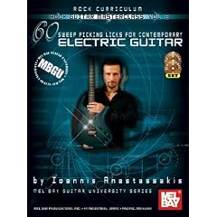 MBGU Rock Curriculum - Rock Guitar Masterclass, Vol. 2 - 60 Sweep Picking Licks For Contemporary Electric Guitar Bk/CD/DVD