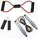 GSI Electronic Jump Rope, Hand Grip Exerciser, and Chest Expender Band Exercise Pack