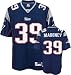 Laurence Maroney Reebok NFL Navy Premier New England Patriots Jersey - Medium