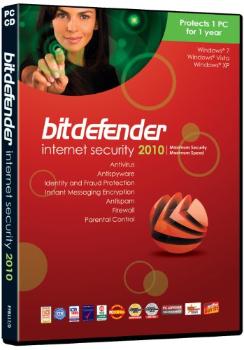 BitDefender Internet Security 2010, 1 Year, 1 User (PC)
