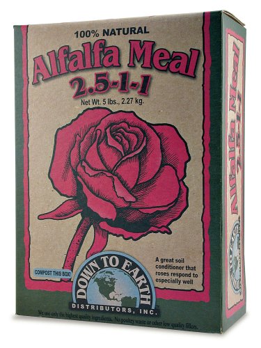 Down To Earth 100% Natural Alfalfa Meal 2.5-1-1 - 5 lb 07805