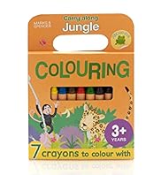 Jungle Colouring Sticker Book