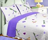 Greenland Home Mariposa Twin 2-Piece Quilt Set