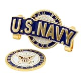 US Navy Hat Clip w/ Golf Ball Marker