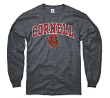Cornell Big Red Dark Heather Perennial II Long Sleeve T-Shirt