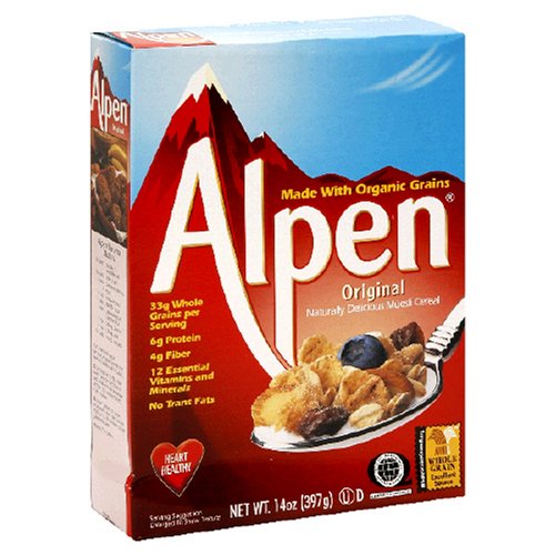 Alpen Cereal, Original, 14-Ounce Boxes (Pack of 6)