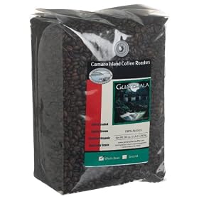 Organic Camano Island Coffee Roasters Guatemala, Medium Roast, Whole Bean, 5-Pound Bag