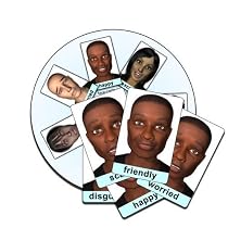 Face-cards A07B: Emotion Expression Flash Cards & CD-ROM pack