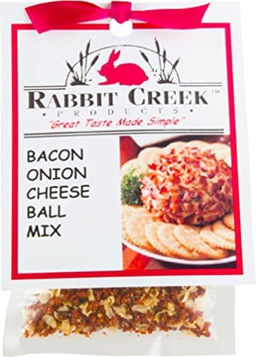 Rabbit Creek Products Bacon Onion Cheese Ball Mix, 0.9 Ounce by Rabbit Creek Products