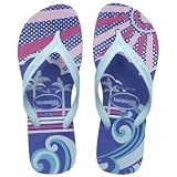 Havaianas Flip Flops Slippers * Surf Girl -- Classic Blue * 09 Collection !!