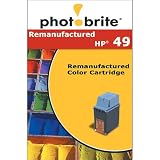 Photobrite Ink Cartridge Compatible for HP Remanufactured 51649A- Tri-Color(180649)
