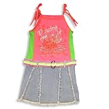 Hannah Banana - Toddler Girls Sleeveless Dress, Pink, Multi