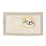 Animal Crackers Bath Rug - Beige (21x34) by -