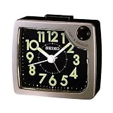 Seiko QHE019S Bedside Alarm Clock