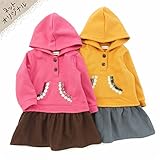 Biquette(ビケット) ワンピース (80～130cm) キムラタンの子供服 (32370x32570-164) ピンク 95