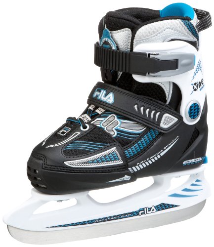 Fila Kinder Schlittschuh X-One ICE, black/blue, S