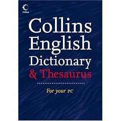 Collins English Dictionary and Thesaurus on CD-Rom (Dictionary/Thesaurus)