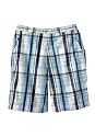 TWILL PLAID SHORTS