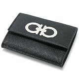 Ferragamo Black Leather French Purse 22-7122BK