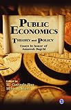 Public economics : theory and policy : essays in honor of Dr. Amaresh Bagchi
