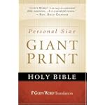 SAVE $13.48 - GOD'S WORD Personal Size Giant Print Bible $11.51