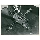 Vintage Photo- Hydraulic airplane part