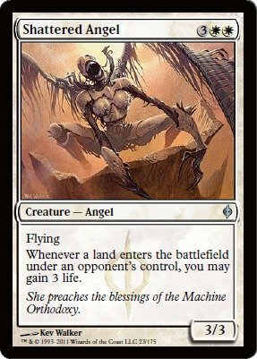 Magic: the Gathering - Shattered Angel - New Phyrexia On Sale