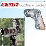 OpTech Rainsleeve 18" and 14" Rainsleeve Flash Cover Bundle for Digital, Fi ....