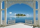 (100x144) A Perfect Day Balcony Huge Wall Mural Art Print Poster