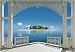 Ideal Decor Murals 282 Trompe L'Oeil A Perfect Day Wall Mural