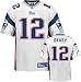 Tom Brady Jersey: Reebok Authentic White #12 New England Patriots Jersey