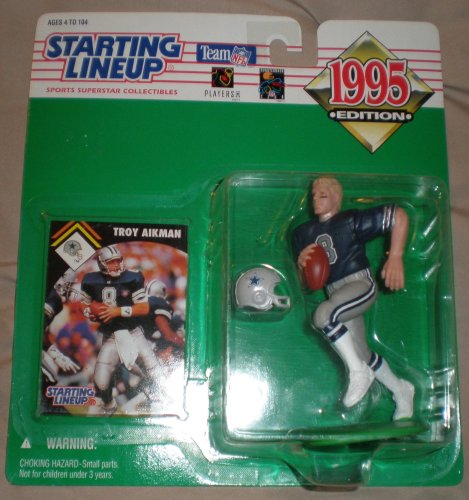 Childrens Toyshop  Toys : 1995 Troy Aikman NFL Starting Lineup Figure