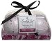 Upper Canada Soap & Candle  Blossom Bath Burst Set Lavender & Citron, Two 6-Ounce Fizzies (Pack of 2)