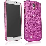 BoxWave Glamour & Glitz Galaxy S4 (S IV, SIV) Case - Slim Snap-On Galaxy S4 Glitter Case, Fun Colorful Sparkle Case for your Galaxy S4 (Cosmo Pink)