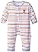 Magnificent Baby Baby-Boys Origami Stripe Long Sleeve Union Suit