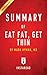 Summary of Eat Fat, Get Thin: By Mark Hyman Includes Analysis