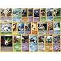 Complete Set of 23 Pokemon Mysterious Treasures Rares