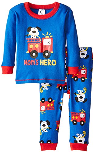 Gerber Baby Boys Firetruck Hero 2 Piece Cotton Pajama, Firetruck, 24 Months