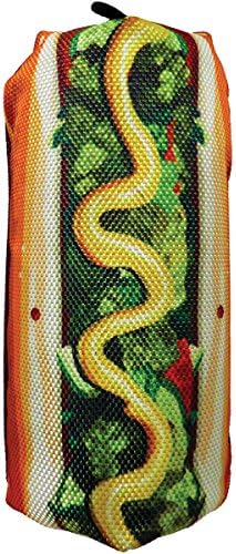 Hot Dog Dog Toys | 7 Inch Scoochzilla Tough Toy for Dogs | We Squeak!