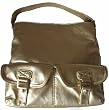 Michael Kors Gold Metallic Ranger Bag Purse