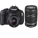 Canon EOS Rebel T3i 18 MP CMOS Digital SLR Camera and DIGIC 4 Imaging with EF-S 18-55mm f/3.5-5.6 IS Lens + Canon EF-S 55-250mm f/4.0-5.6 IS Telephoto Zoom Lens