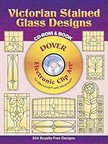 Victorian Stained Glass Designs (Book & CD) Victorian Stained Glass Designs (Book & CD)