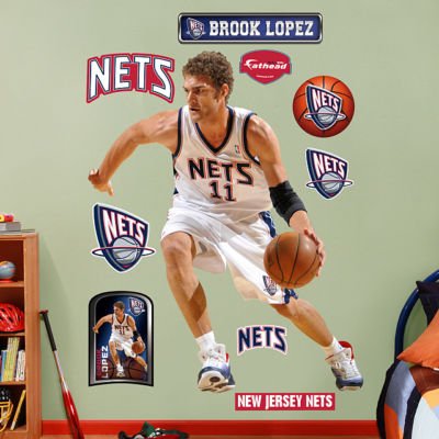 Brook Lopez New Jersey Nets Fathead