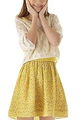 Summer Lace Floral Print  Dress